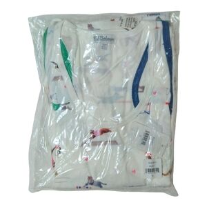 PJ Salvage Pajama Set Cats XL Ivory Catletics Tank Top/Pants NWT